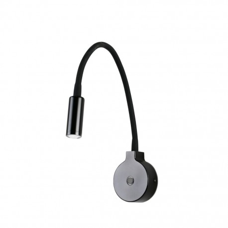PIXIE LED Aplique lector negro 24016 - FARO ILUMINACION