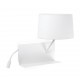 HANDY Lampara aplique blanco con lector LED derecha 28414 - FARO ILUMINACION