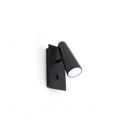 LAO LED Lampara aplique negro 1L 28415 - FARO ILUMINACION