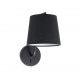 BERNI Lampara aplique negro 29327 - FARO ILUMINACION