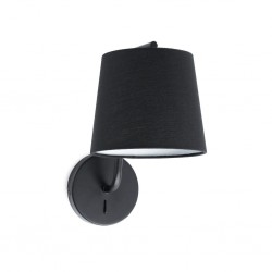 BERNI Lampara aplique negro 29327 - FARO ILUMINACION