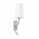 REM Lampara aplique niquel mate/blanca con lector LED 29682-19 - FARO ILUMINACION