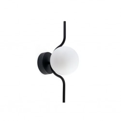 LE VITA LED Lampara aplique negra 29695 - FARO ILUMINACION