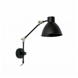 CELIA Lampara aplique negro 40070 - FARO ILUMINACION
