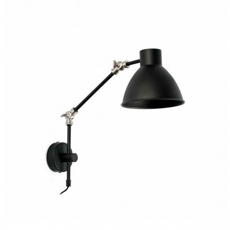 CELIA Lampara aplique negro 40070 - FARO ILUMINACION