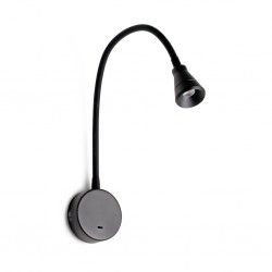 BEL LED Aplique lector negro 41030 - FARO ILUMINACION