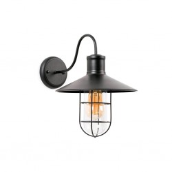 MARINA Lampara aplique negro 60005 - FARO ILUMINACION