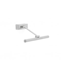 MAGRITTE-1 LED Lampara iluminacuadros niquel mate 6W 61080 - FARO ILUMINACION
