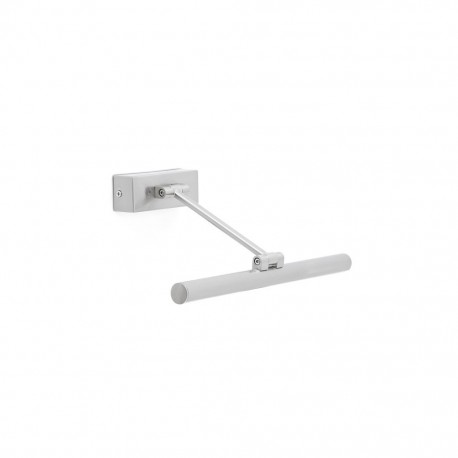 MAGRITTE-1 LED Lampara iluminacuadros niquel mate 6W 61080 - FARO ILUMINACION