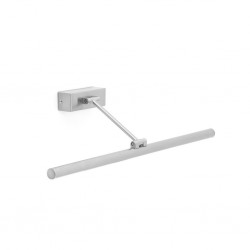 MAGRITTE-3 LED Lampara iluminacuadros niquel mate 12W 61082 - FARO ILUMINACION