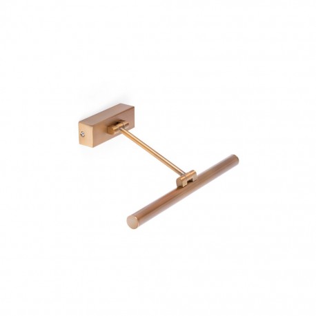 MAGRITTE-1 LED Lampara iluminacuadros oro viejo 6W 61083 - FARO ILUMINACION