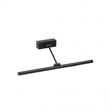 MAGRITTE-2 LED Lampara iluminacuadros negro 8W 61087 - FARO ILUMINACION