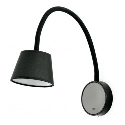BLOME LED Lampara aplique negro 62100 - FARO ILUMINACION