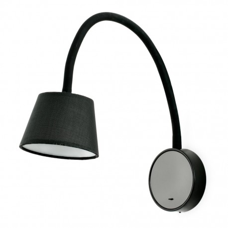 BLOME LED Lampara aplique negro 62100 - FARO ILUMINACION