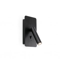 SUAU LED Lampara aplique negro USB 62116 - FARO ILUMINACION