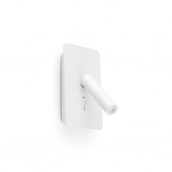 SUAU LED Lampara aplique blanco USB 62117 - FARO ILUMINACION