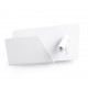 SUAU USB Lampara aplique blanco con lector LED izquierda 62124 - FARO ILUMINACION