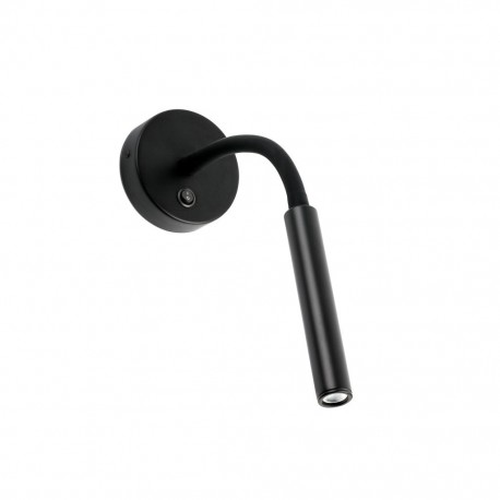 KALE LED Aplique lector negro 62703 - FARO ILUMINACION