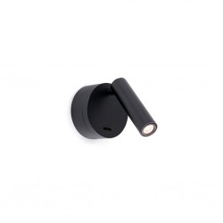 BOC LED Aplique lector negro 62708 - FARO ILUMINACION