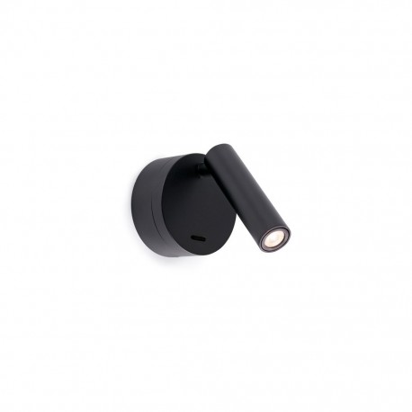 BOC LED Aplique lector negro 62708 - FARO ILUMINACION