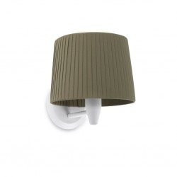 SAMBA Lampara aplique blanca/encintada verde 64306-37 - FARO ILUMINACION