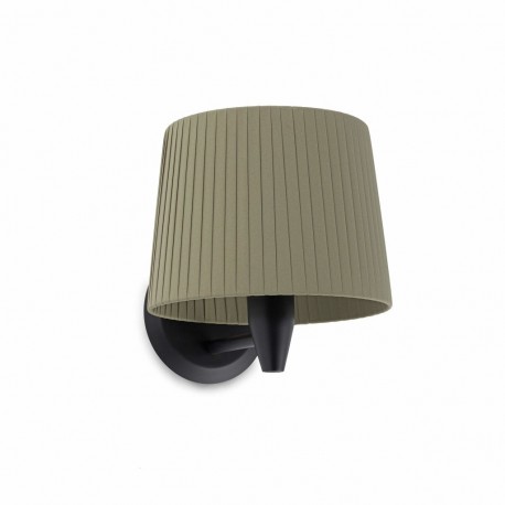 SAMBA Lampara aplique negra/encintada verde 64307-37 - FARO ILUMINACION