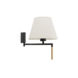 RON Lampara aplique gris oscuro/negro 64400-12 - FARO ILUMINACION