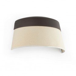 SAC Lampara aplique marron y beige 2L 66191 - FARO ILUMINACION