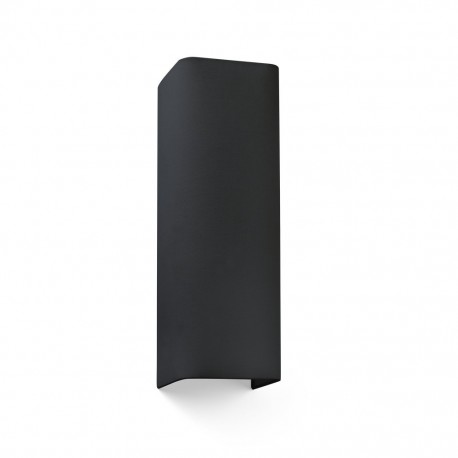 COTTON Lampara aplique negro cuadrado 2L 66406 - FARO ILUMINACION