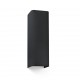 COTTON Lampara aplique negro cuadrado 2L 66406 - FARO ILUMINACION
