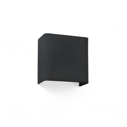COTTON Lampara aplique negro cuadrado 66412 - FARO ILUMINACION