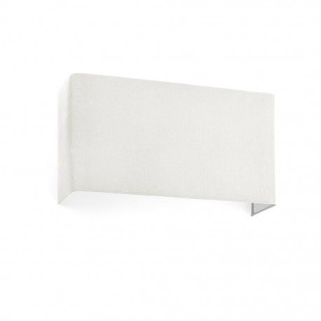 COTTON Lampara aplique beige cuadrado 2L 66413 - FARO ILUMINACION
