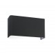 COTTON Lampara aplique negro cuadrado horizontal 2L 66414 - FARO ILUMINACION
