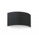COTTON Lampara aplique negro redondo horizontal 2L 66416 - FARO ILUMINACION