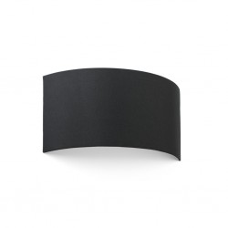 COTTON Lampara aplique negro redondo horizontal 2L 66416 - FARO ILUMINACION