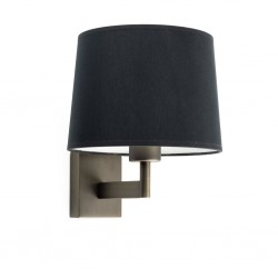 ARTIS Lampara aplique bronce/negra 68490-03 - FARO ILUMINACION