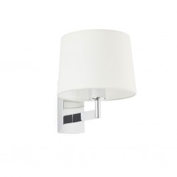 ARTIS Lampara aplique cromo/blanca 68491-01 - FARO ILUMINACION