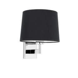 ARTIS Lampara aplique cromo/negra 68491-03 - FARO ILUMINACION