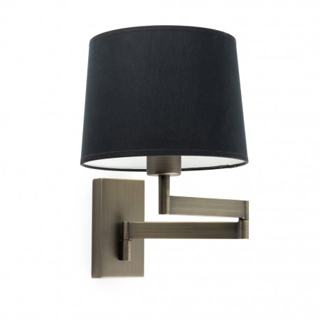 ARTIS Lampara aplique con brazo articulado bronce/negra 68494-03 - FARO ILUMINACION