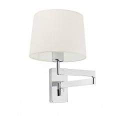 ARTIS Lampara aplique articulado cromo/beige 68495-02 - FARO ILUMINACION