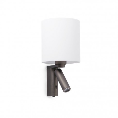 ROB Lampara aplique bronce con lector LED 68496 - FARO ILUMINACION