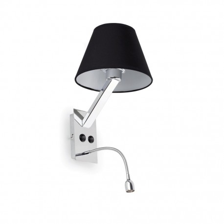 MOMA-2 LED Lampara aplique negro 68507 - FARO ILUMINACION