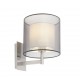 SABA Lampara aplique niquel mate 68544 - FARO ILUMINACION