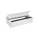 KIT BLANCO METALICO DE EMPOTRAR EN MESA 6 BASES SCHUKO SIMON 400 44606000-130