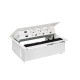 KIT BLANCO METALICO DE EMPOTRAR EN MESA CARGADOR 2XUSB BASES SCHUKO SIMON 400 44423000-130
