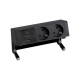 KIT NEGRO SOBREMESA CARGADOR 2XUSB Y 2 BASES SCHUKO SIMON 400 42322000-138