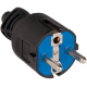 CLAVIJA NEGRA 2P+T LATERAL 16A 250V SOLERA 706C
