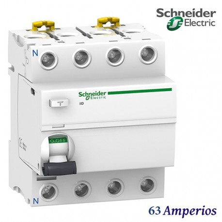 Diferencial trifasico 40a 300ma Schneider a9r84440