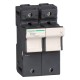 BASE PORTAFUSIBLES 22X58MM 1P + N 125A SCHNEIDER DF221N