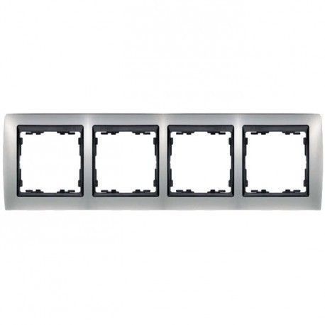 MARCO 4 ELEMENTOS ALUMINIO MATE/GRAFITO SIMON 82 82844-33